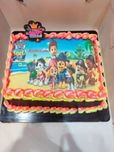 CARTOON PHOTO CAKE